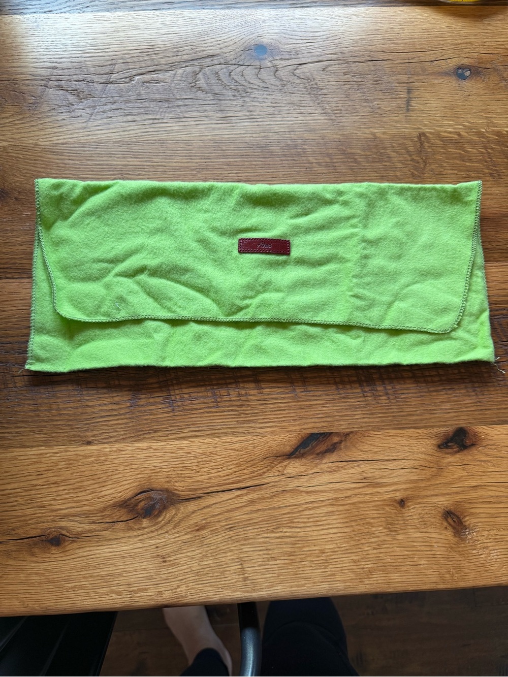 Abas Lime Green Women’s Dust Bag - 15x6